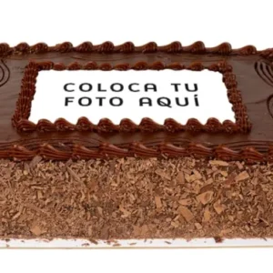 Fototorta Rectangular Chocolate (40 porciones )