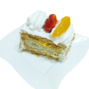 Milhojas con chantilly